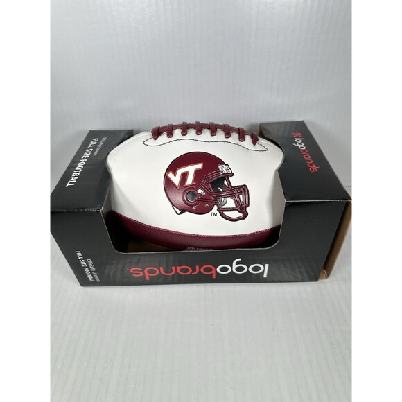 Virginia Tech Stadium Full-Size Football Official NCAA Licensed by Logo Brands - Picture 3 of 4